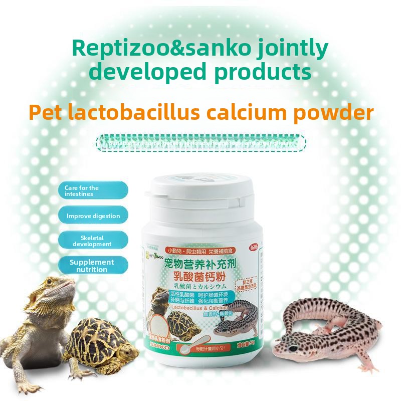 Calcium Powder Reptile - Reptizoo&Sanko BAC Probiótico y polvo de