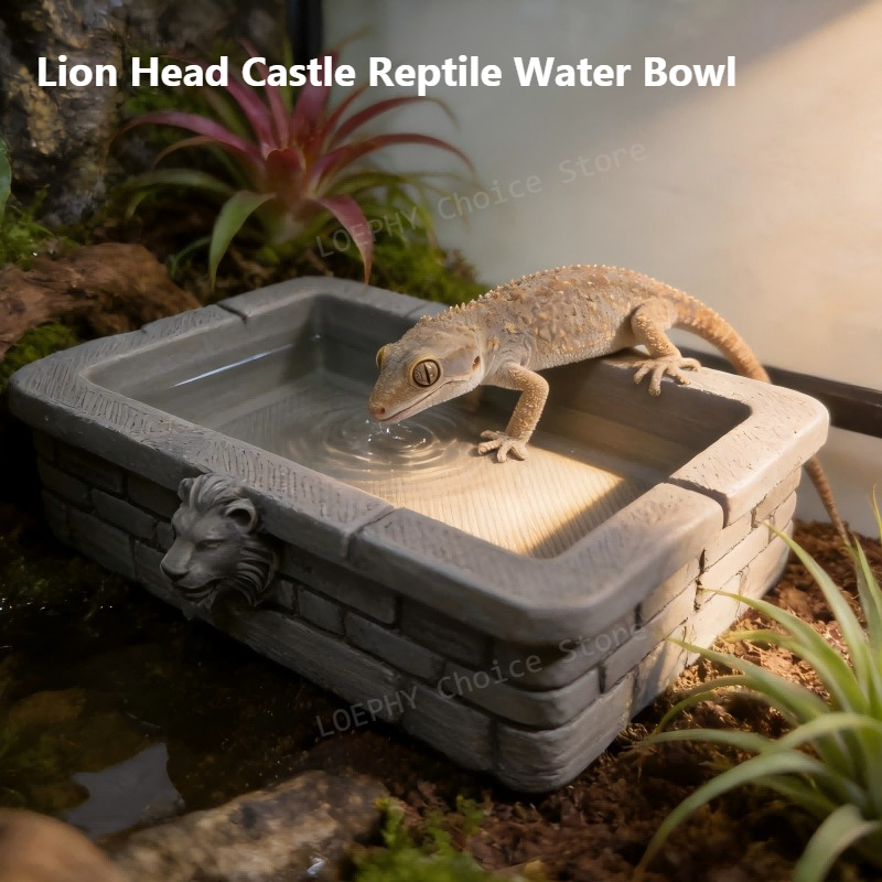 Bebedero para Reptiles Castle, - Water Dish Reptile reseña y precio