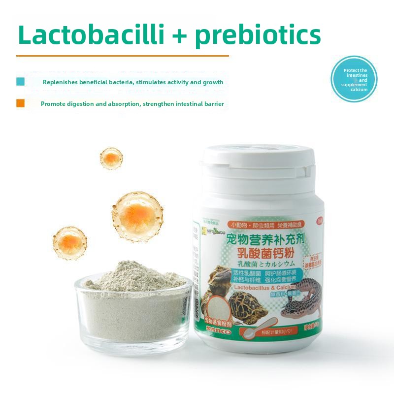 Reptizoo&Sanko BAC Probiótico  - Calcium Powder Reptile reseña y precio